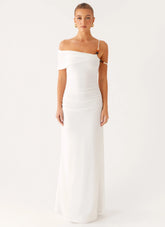 Conquer Maxi Dress - Off White