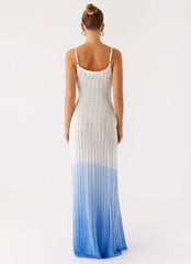 Kiki Maxi Dress - Ombre Blue