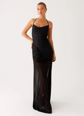 Mckinley Maxi Dress - Black