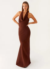 Sullivan Maxi Dress - Chocolate