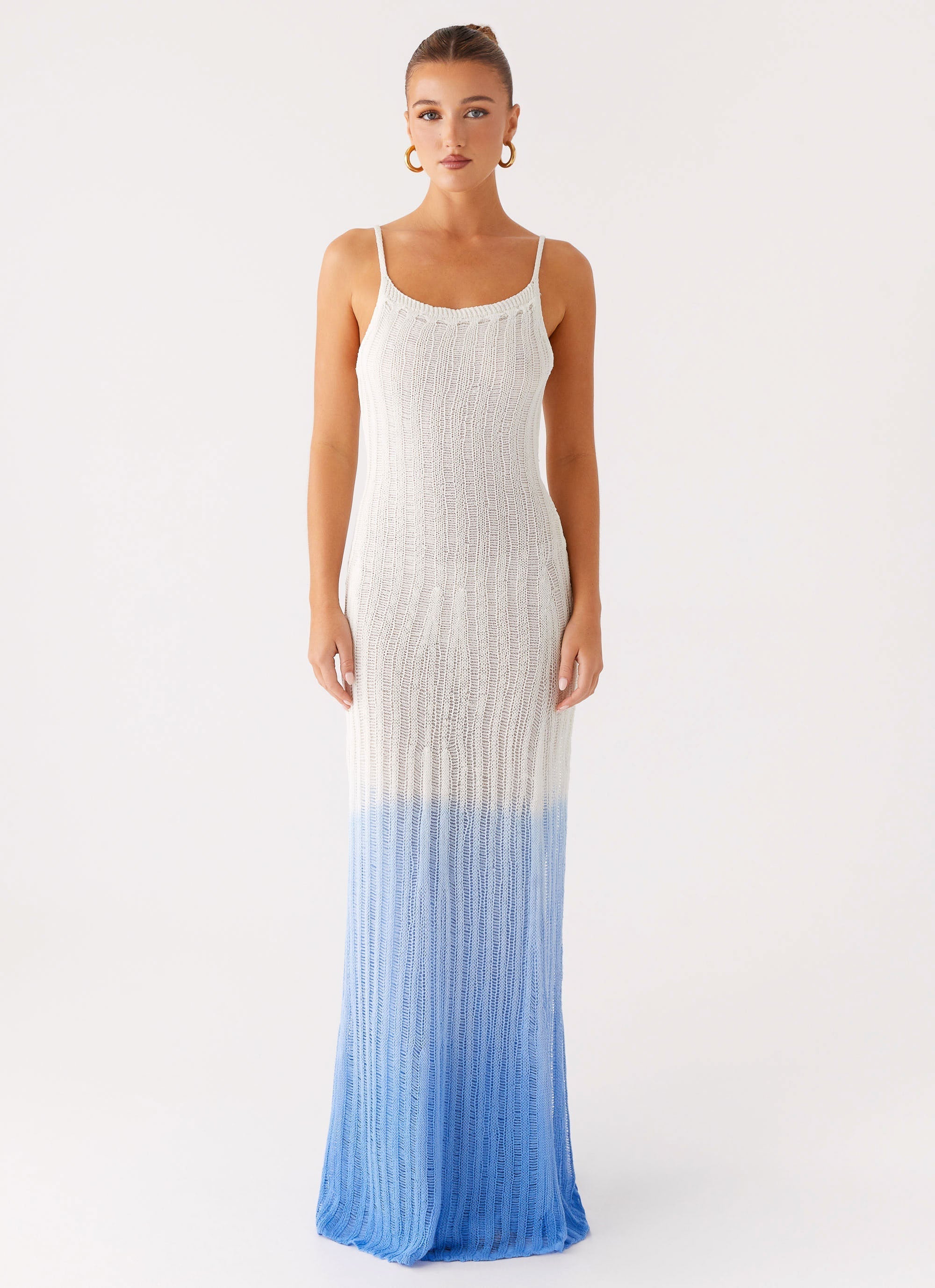 Kiki Maxi Dress - Ombre Blue
